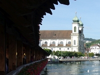 43296CrLeRoPe - Touring old Lucerne- The Chapel Bridge  Peter Rhebergen - Each New Day a Miracle